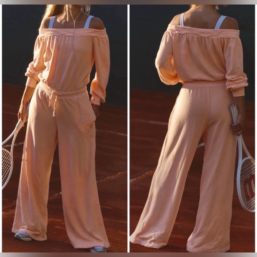 FP Movement One To Beat Onesie in Pastel Peach